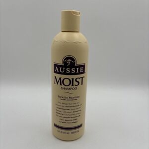 Vintage 1995 Aussie Moist Shampoo 16 oz Dry Damaged‎ Hair New Old Stock USA
